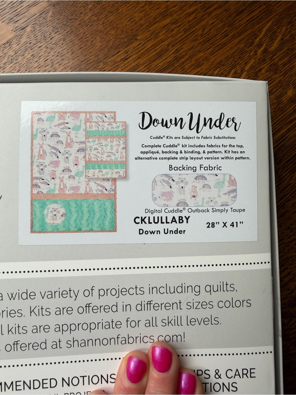 NWT Shannon Cuddle Quilt Kit - Picture 4 of 5